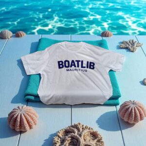 White T-Shirt L BoatLib