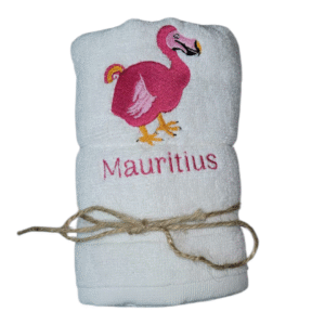 Petite Serviette Brodée MAURITIUS