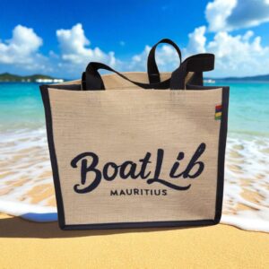 BOATLIB Jute Bag: The Ideal Companion for Your Mauritian Adventures
